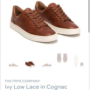 Frye Ivy Low Lace in Cognac. Size 13. Great condition.